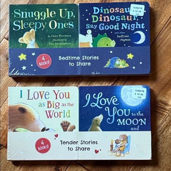 Children's Bedtime Story Book Set - Picture 1 of 4